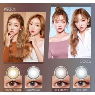 Personal Eye Color Warm Brown(月拋)